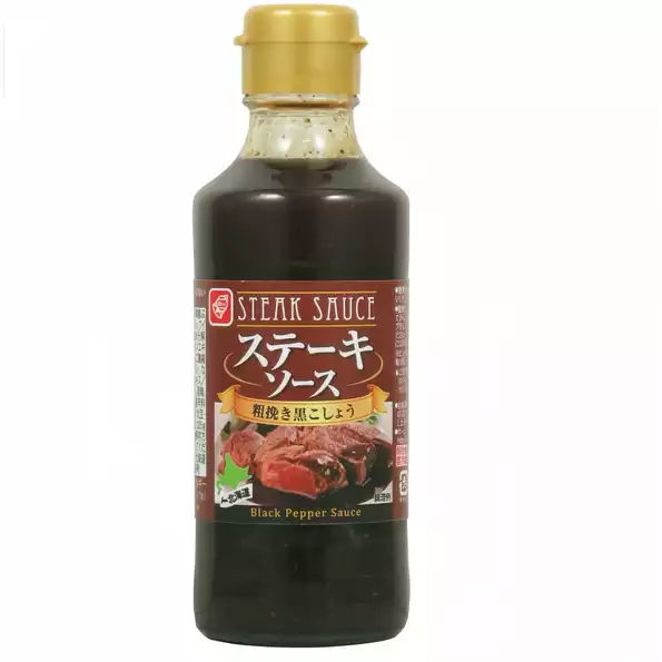 Product image - Sốt Steak vị Tiêu Đen Nhật 225g