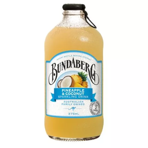 Product image - Bia Không Cồn Bundaberge Pineapple & Coconut - Chai 375ml