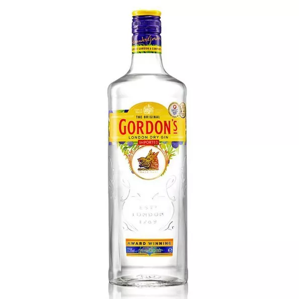 Product image - Rượu Gin Gordon 37.5% - Chai 700ml