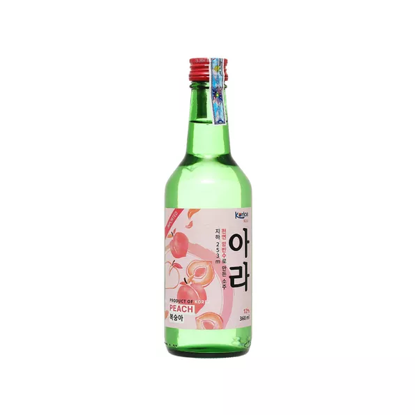Product image - Rượu Soju Korice Đủ Vị 12% - Chai 360ml