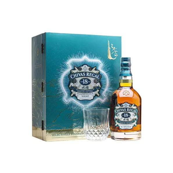 Product image - Rượu Chivas 18 Y.O Mizunara Cask Finish 40% - Chai 700ml