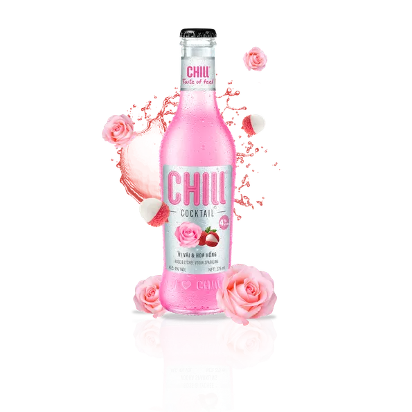 Product image - Nước Trái Cây Lên Men Chill Cocktail 4% - Chai 275ml