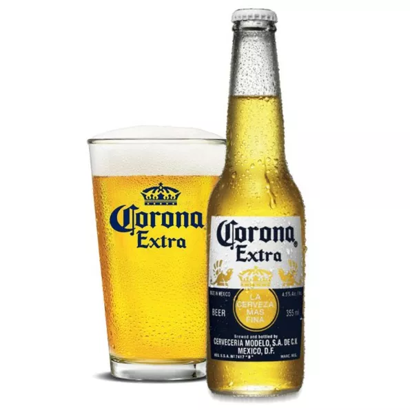 Product image - Bia Corona Extra 4,5% - Chai 355ml - Thùng 24 Chai