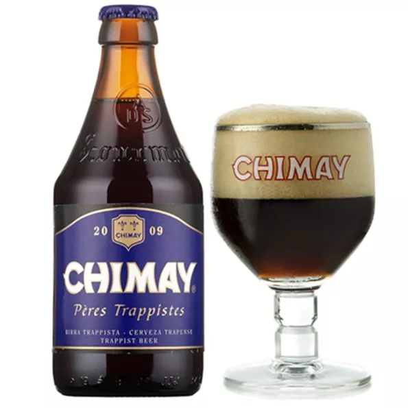 Product image - Bia Chimay Xanh 7% - Chai 330ml - Thùng 24 Chai