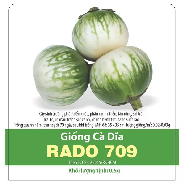Product image - B30 - Hạt giống Cà Dĩa Baby F1