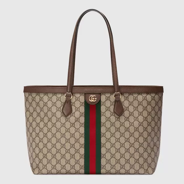 Product image - Ophidia Ebony/Beige GG Supreme canvas