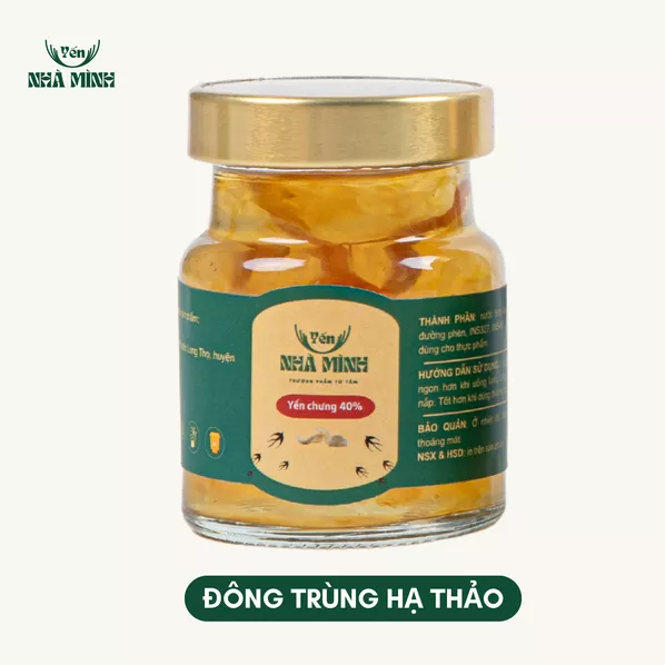Product image - Yến Chưng Tiệt Trùng 40% - Đông Trùng
