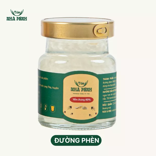Product image - Yến Tiệt Trùng 40% - Đường Phèn