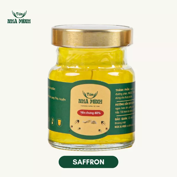 Product image - Yến Tiệt Trùng 40% - Saffron