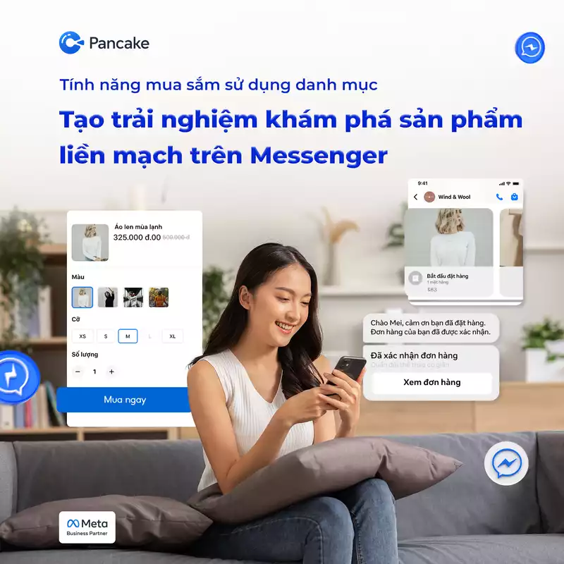 Meta ra mắt tính năng khám phá sản phẩm trên Messenger và công cụ Livestream giúp tương tác tốt hơn với khách hàng