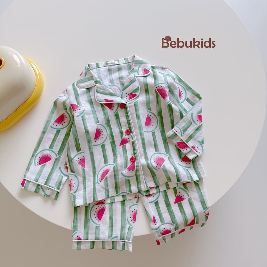 SB2168-bộ pijama dài tay cho bé