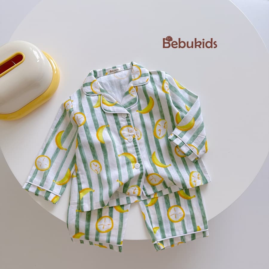 SB2168-bộ pijama dài tay cho bé