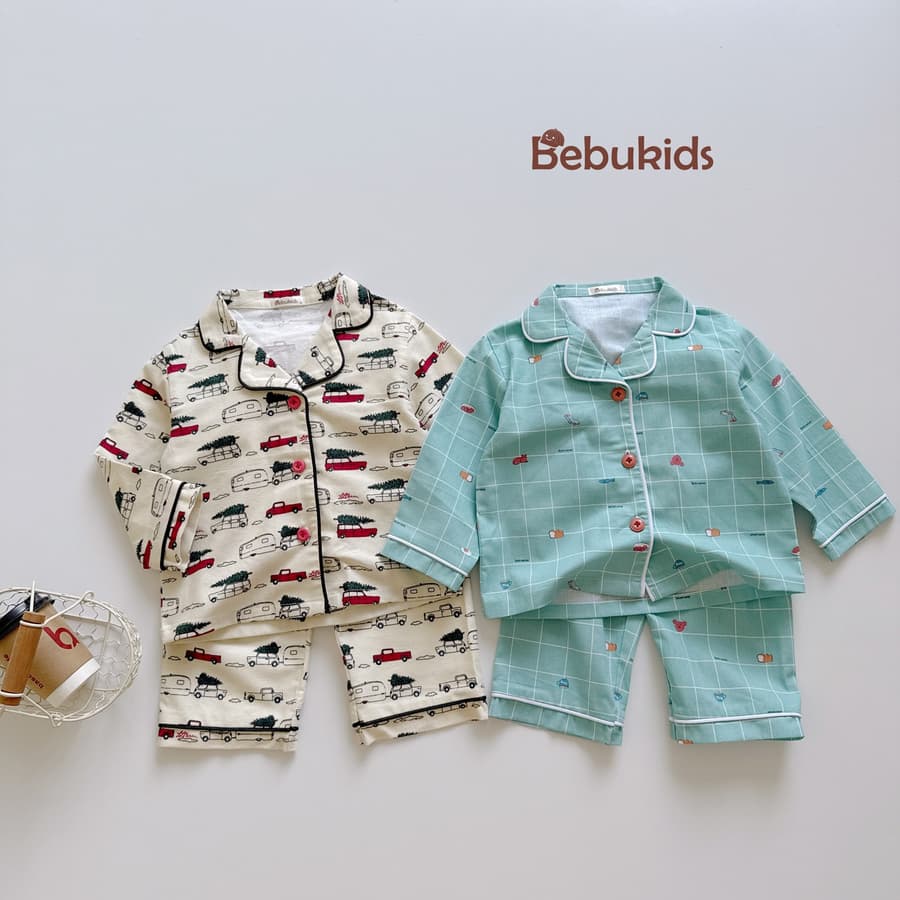 SB2168-bộ pijama dài tay cho bé