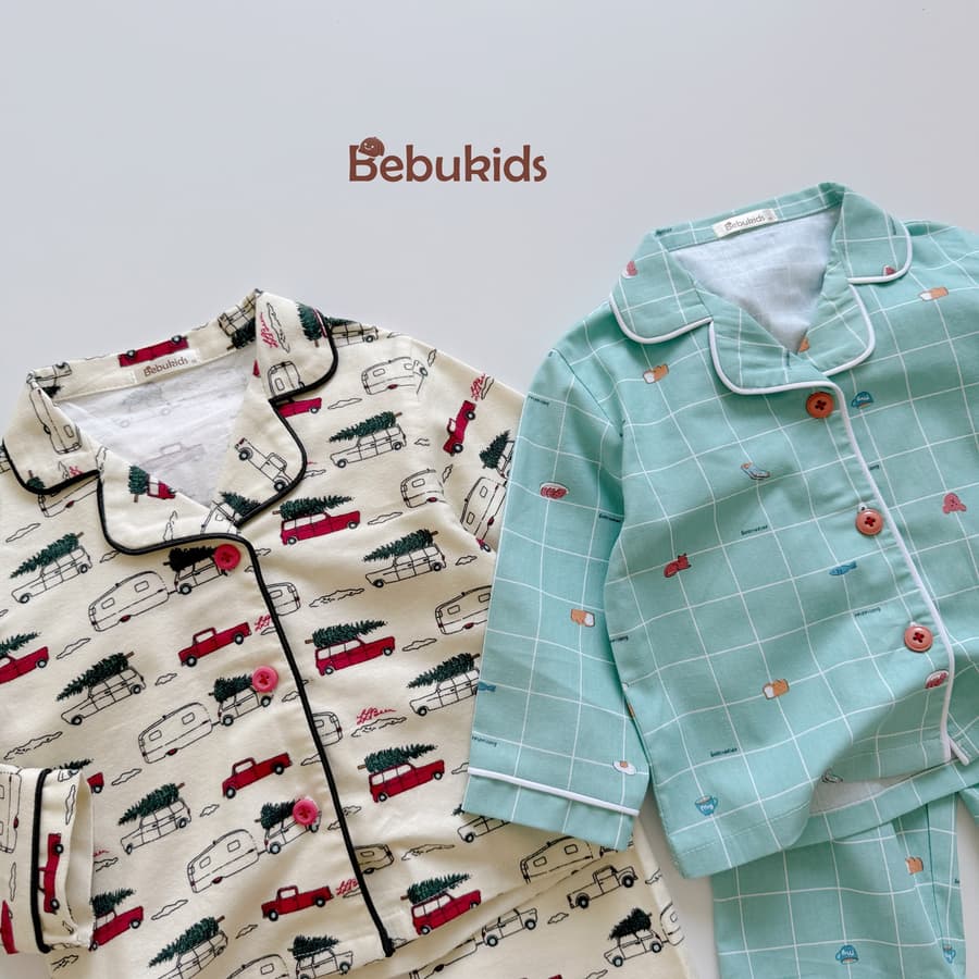 SB2168-bộ pijama dài tay cho bé