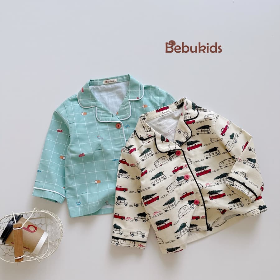 SB2168-bộ pijama dài tay cho bé