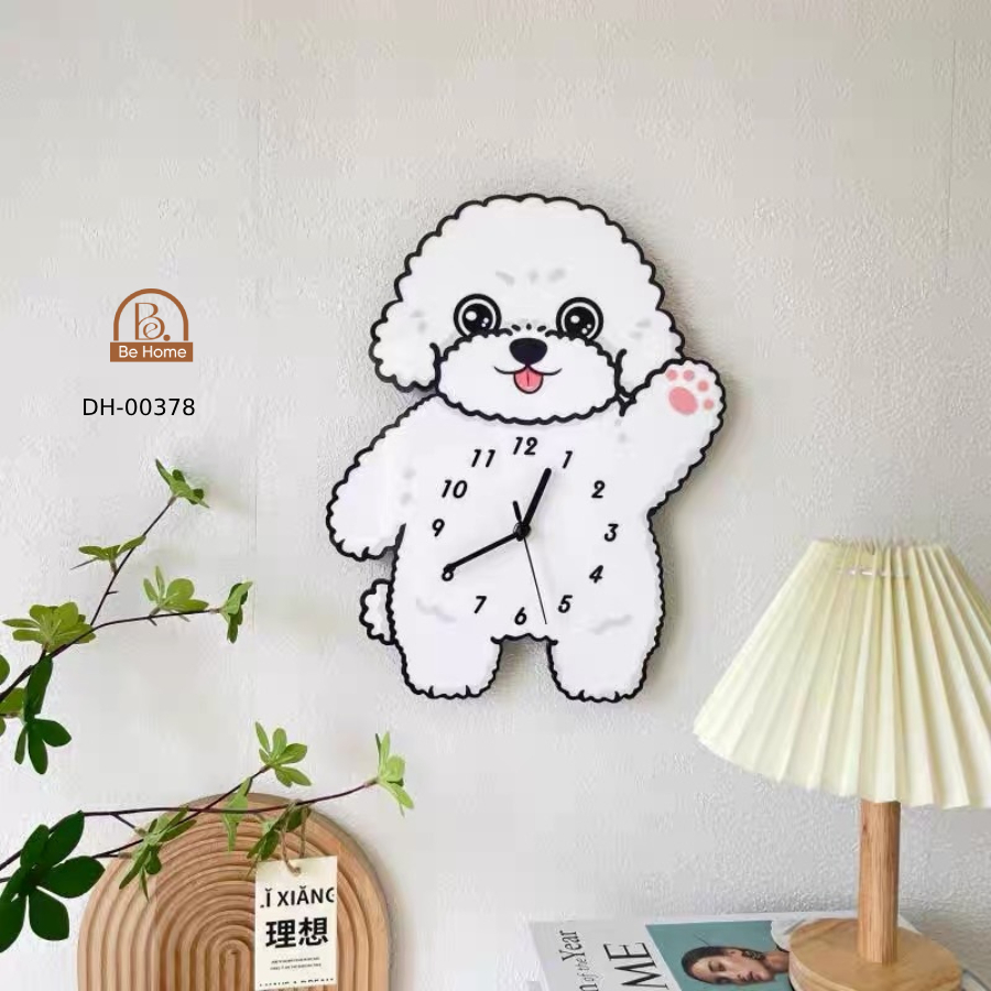 Đồng Hồ Tráng Gương Ngộ Nghĩnh, Đáng Yêu, Decor Phòng Khách, Phòng Ngủ, Góc Học Tập, Quà Tặng Trẻ Em- BeHome Decor