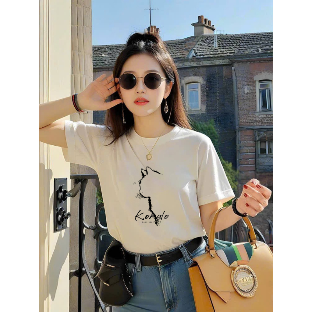 [Form Rộng] Áo thun nữ in hình nhiều mẫu - LOZA G0251