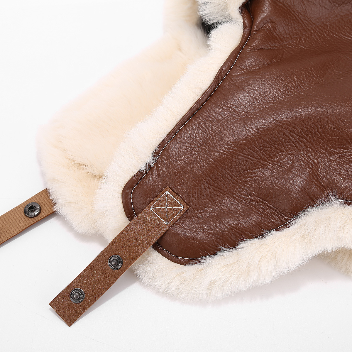 Mũ phi công da lót lông Pilot #HZ2503_thumbnail_8