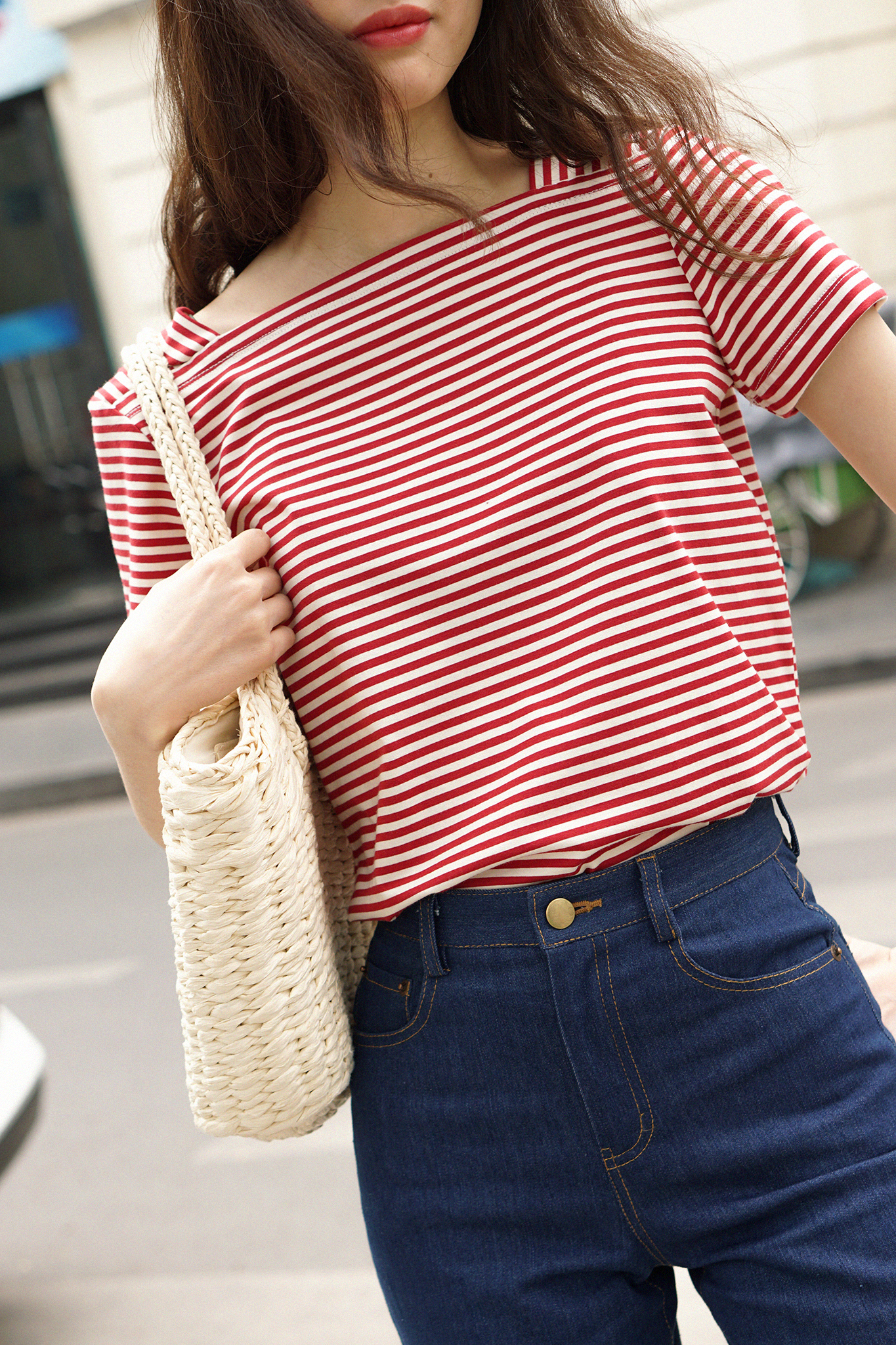 Bailey Breton T-Shirt Red_0