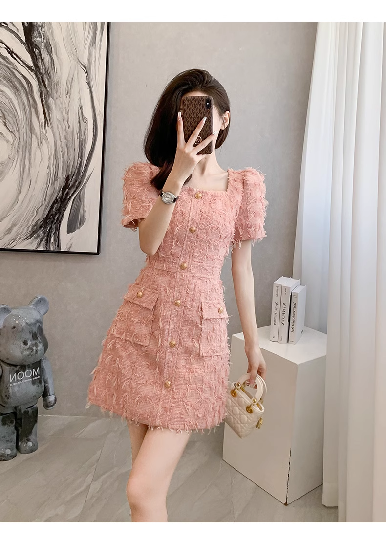 15862-Đầm suông A dạ lông màu hồng ( dạ lông)_thumbnail_0