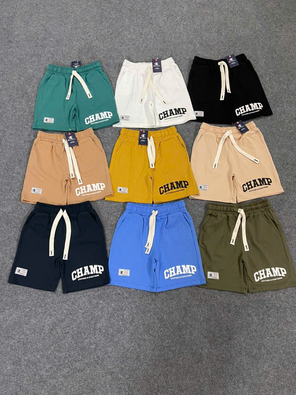 Q22 78K QUẦN SHORRT THUN CHAMP