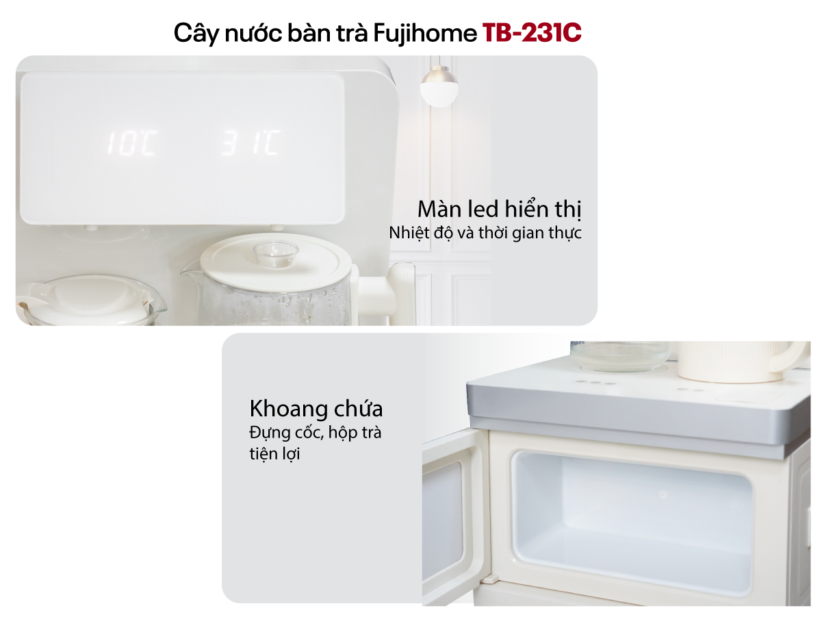 cây nước bàn tà Fujihome TB-231C