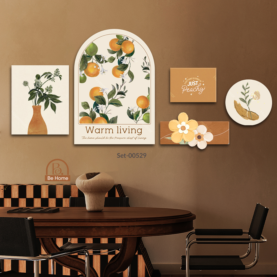 Set 5,6 Tranh Dán Tường Nhiều Mẫu Nghệ Thuật, Hiện Đại, Trang Trí Phòng Khách, Phòng Ngủ, Phòng Khách, Spa- Behome Decor