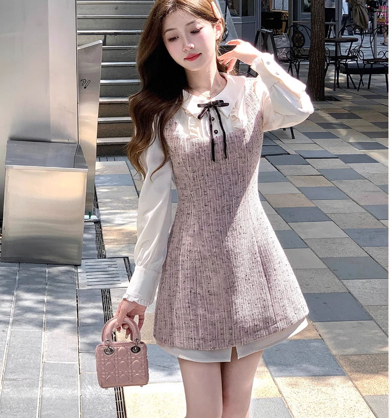 15809-Đầm tiểu thư dáng A phới tay voan dài ( dạ text, voan)_thumbnail_0