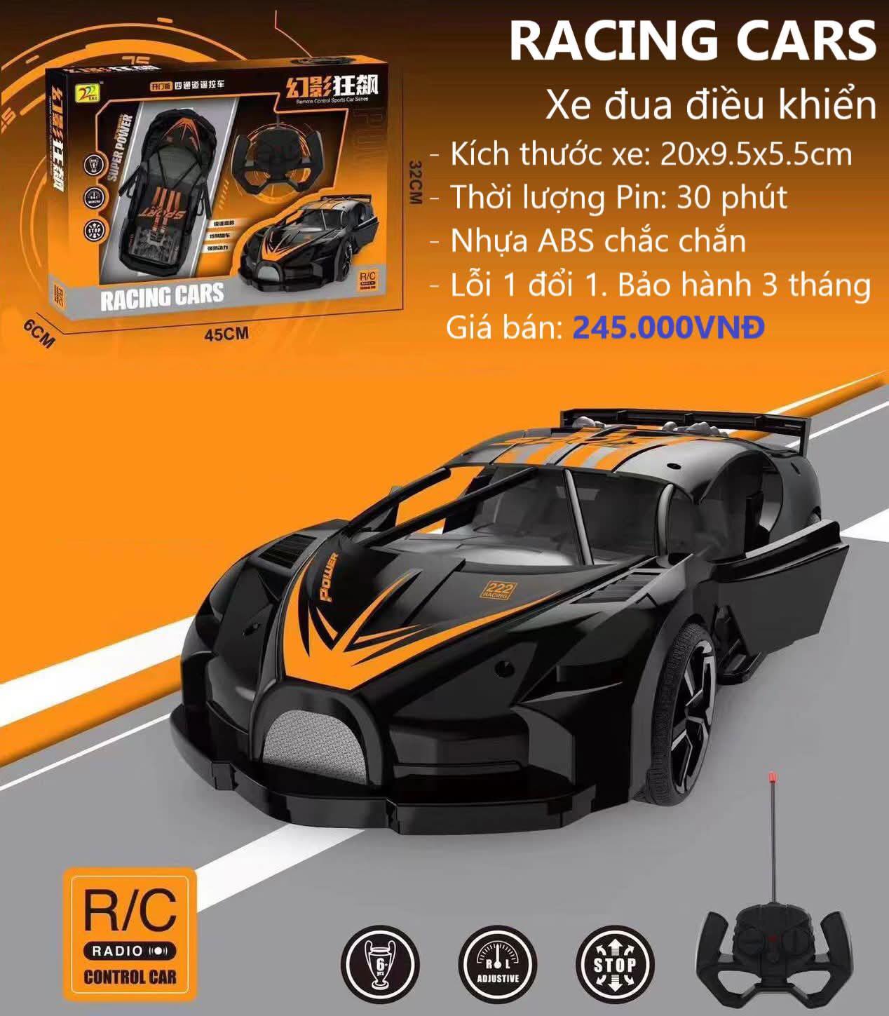 Xe oto Bugati điều khiển từ xa