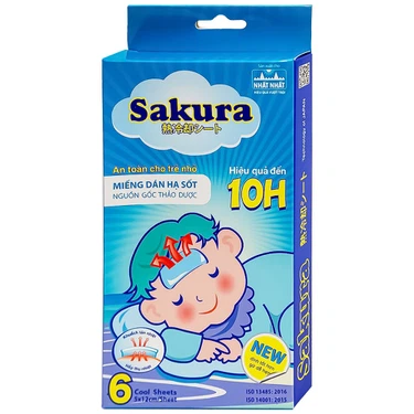 DÁN HẠ SỐT SAKURA H/3bi
