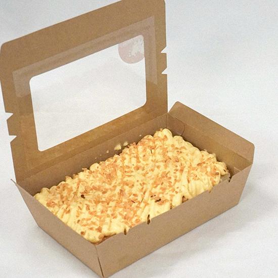 Bông lan kem trứng dừa nướng Hộp 12 miếng