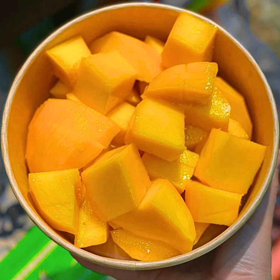 Xoài Cát Hòa Lộc cắt sẵn