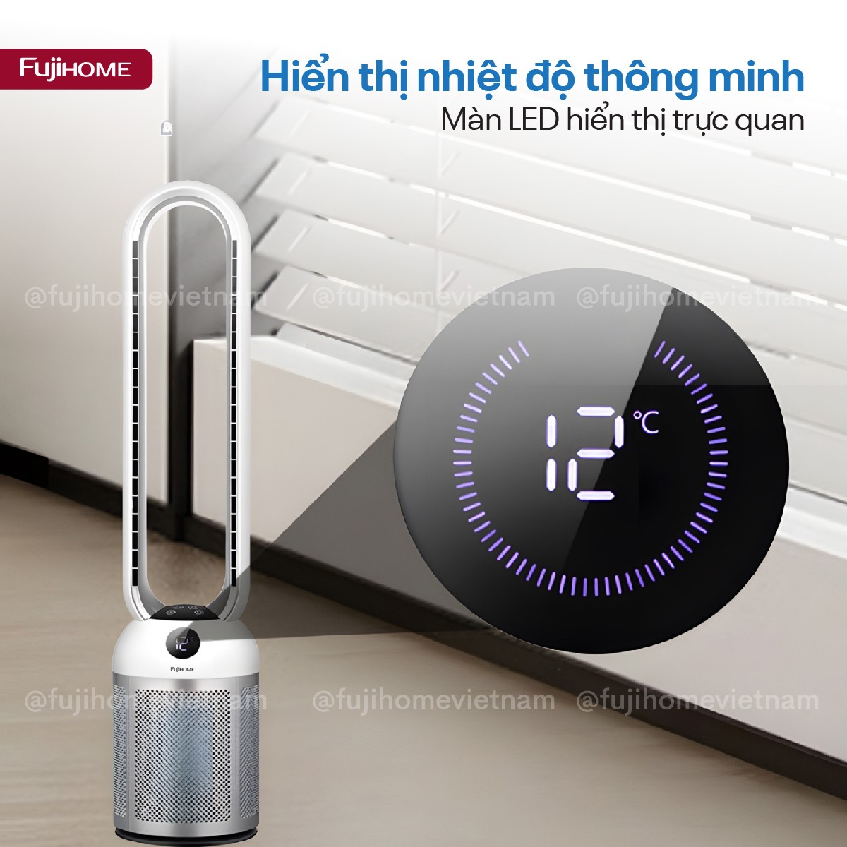 Quạt không cánh Fujihome BF307DC