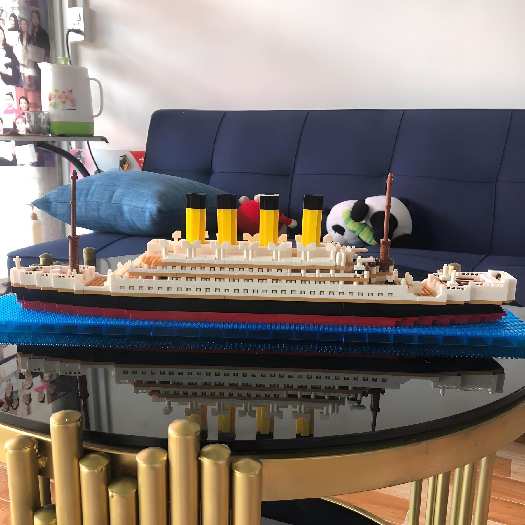 LEGO Mô hình lắp ghép 𝐓𝐚̀𝐮 𝐓𝐢𝐭𝐚𝐧𝐢𝐜 kích thước lớn (2.000 chi tiết)