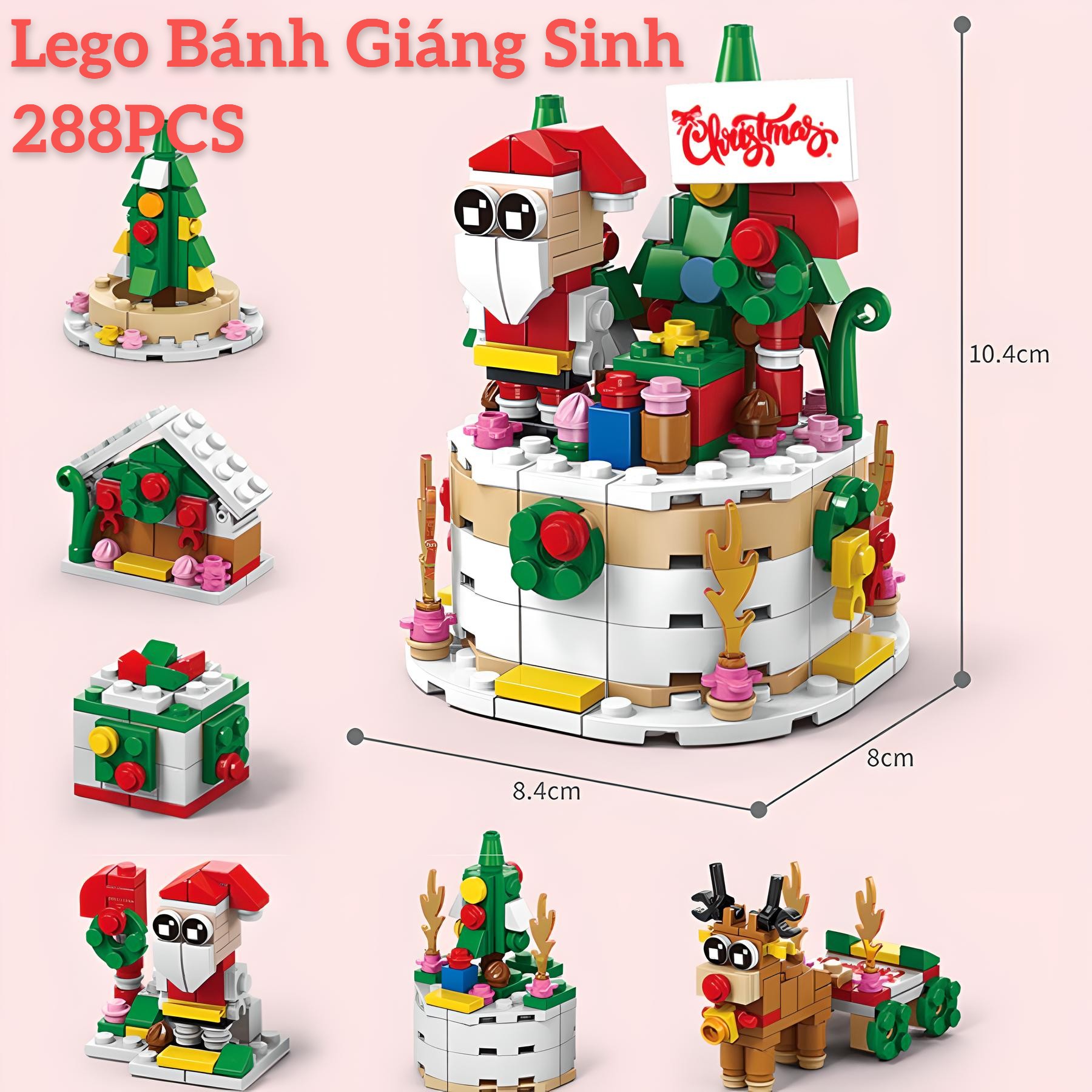 Trọn bộ 8 mô hình LEGO 𝐆𝐢𝐚́𝐧𝐠 𝐒𝐢𝐧𝐡 400 chi tiết_thumbnail_7