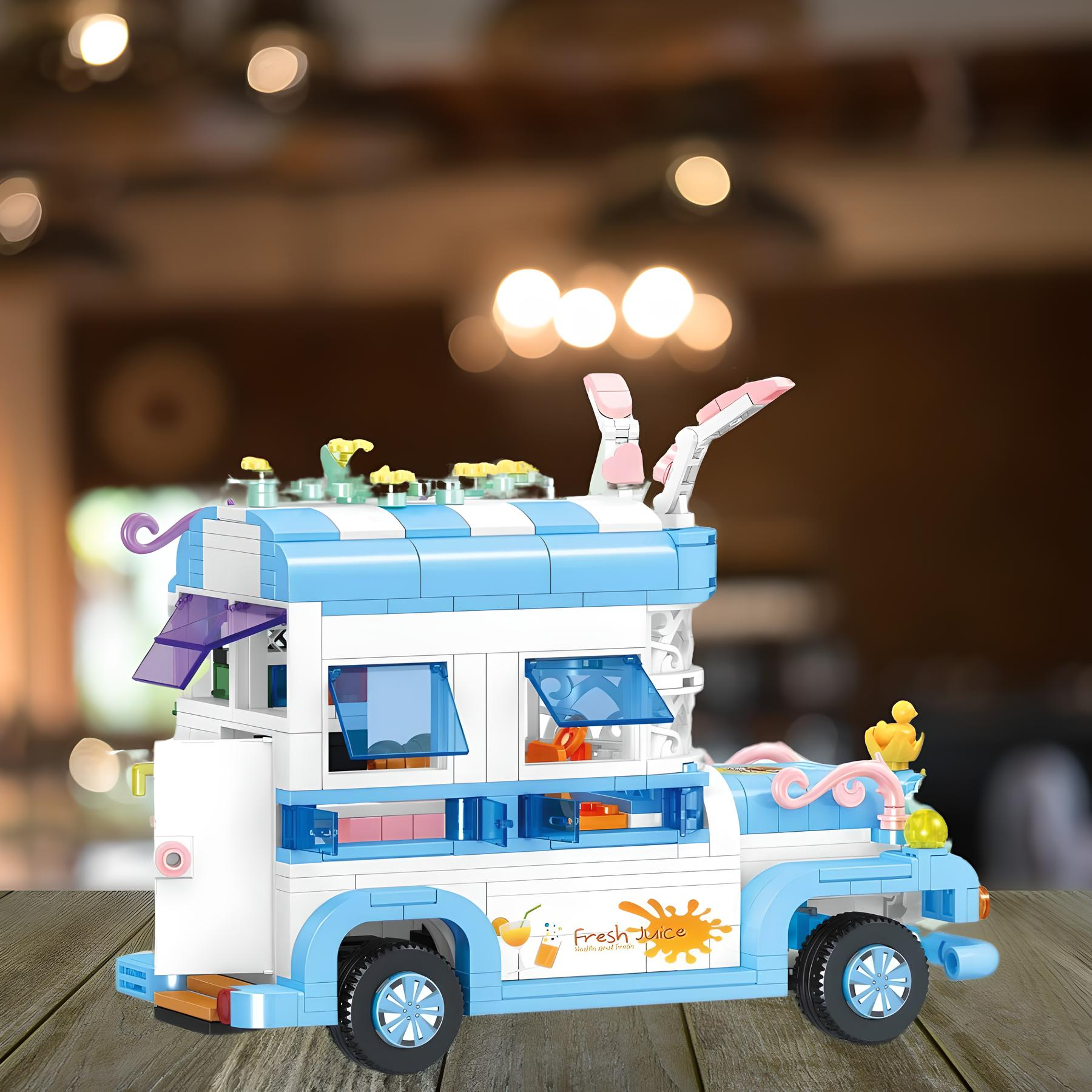 LEGO Xếp hình Xe bán Kem dành cho bé gái (600 chi tiết)_thumbnail_5