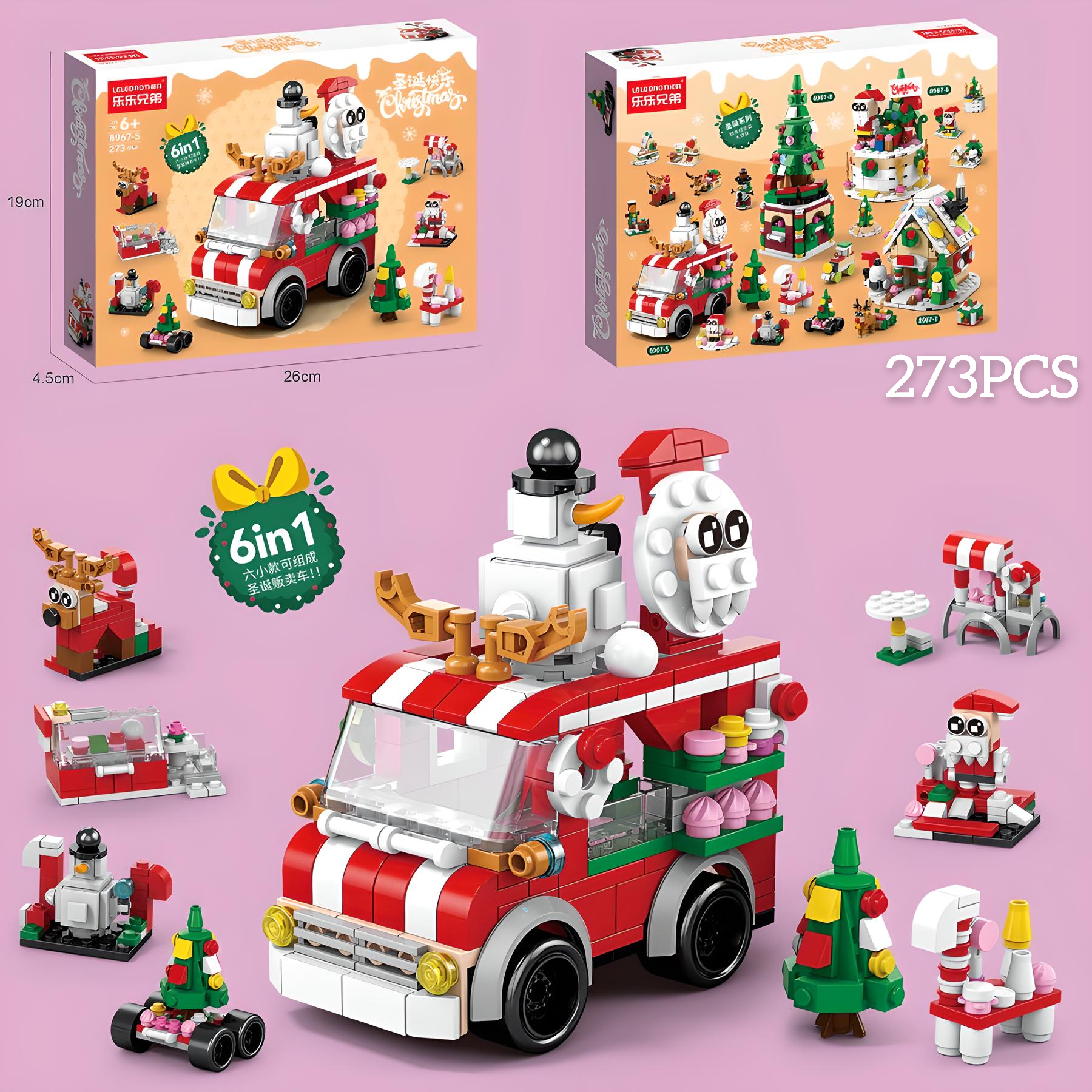 Trọn bộ 8 mô hình LEGO 𝐆𝐢𝐚́𝐧𝐠 𝐒𝐢𝐧𝐡 400 chi tiết_thumbnail_12