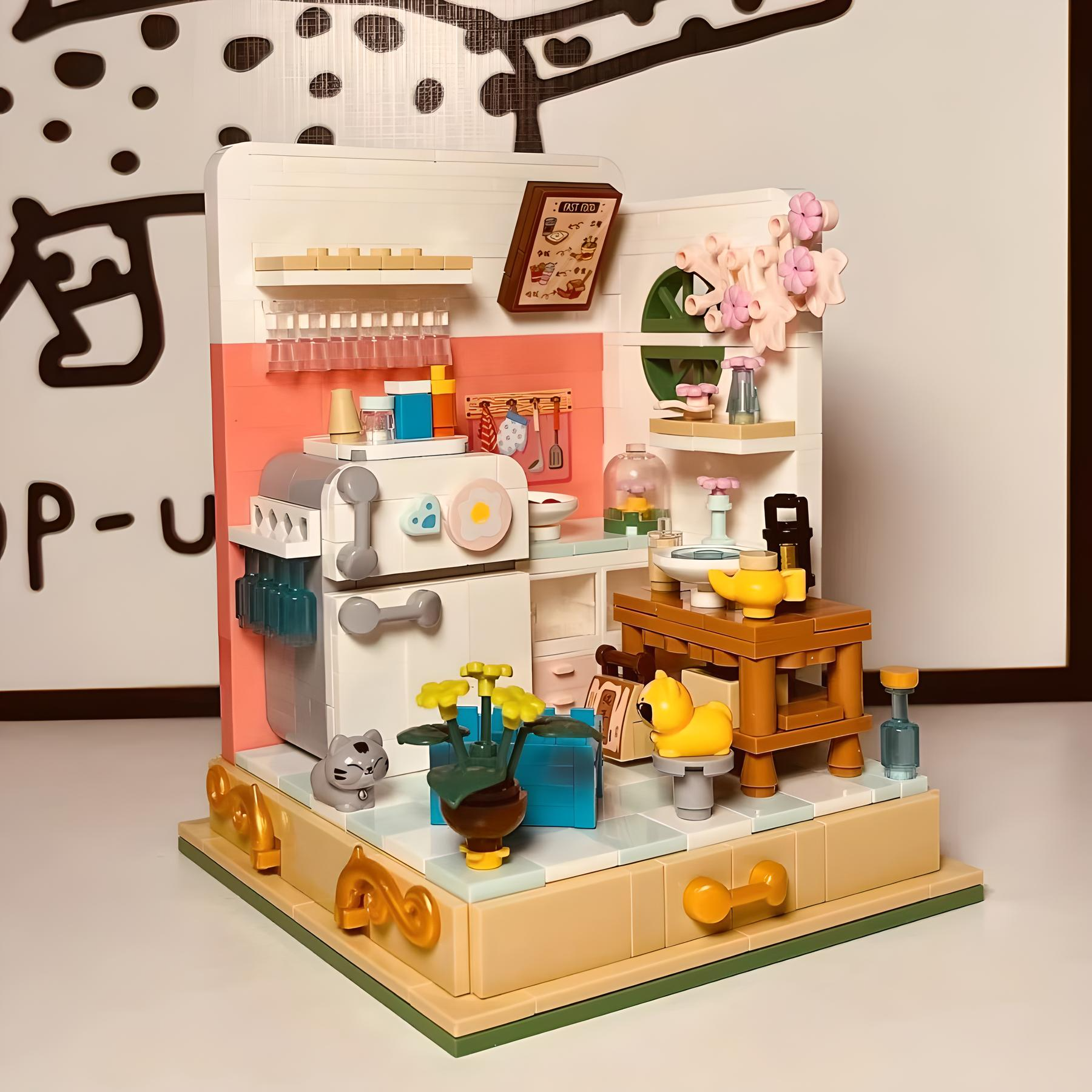 Trọn bộ LEGO Xếp hình Nhà cửa dành cho bé gái (600 chi tiết)_thumbnail_17