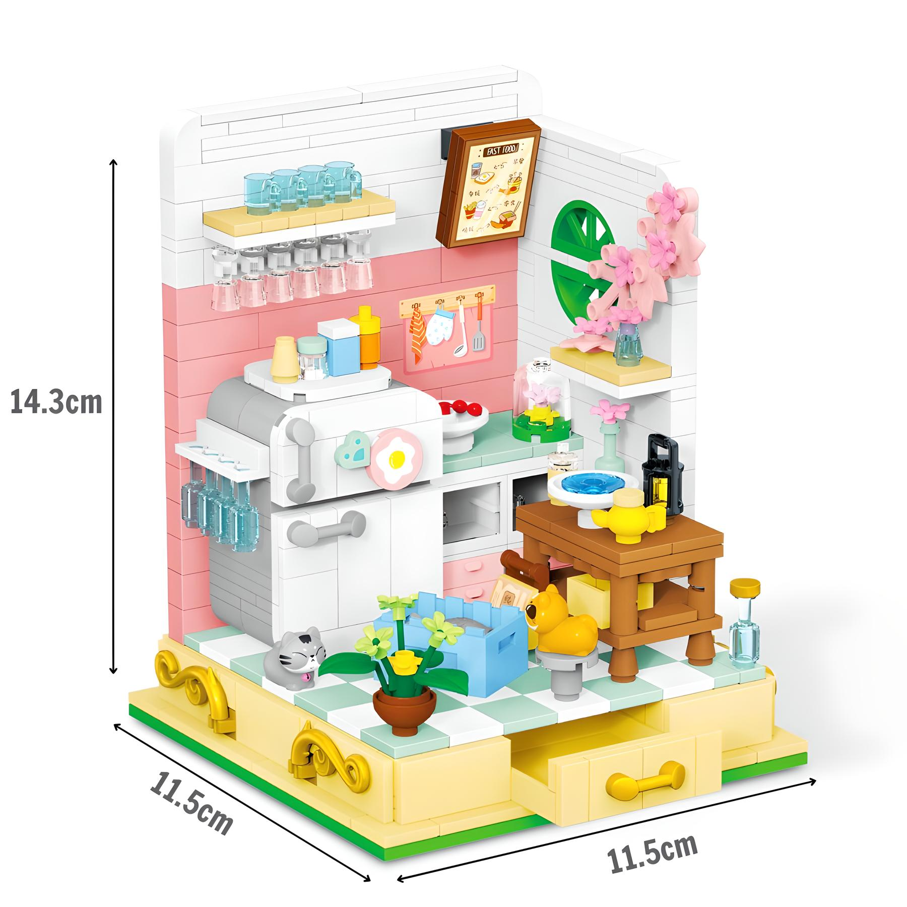 Trọn bộ LEGO Xếp hình Nhà cửa dành cho bé gái (600 chi tiết)_thumbnail_16