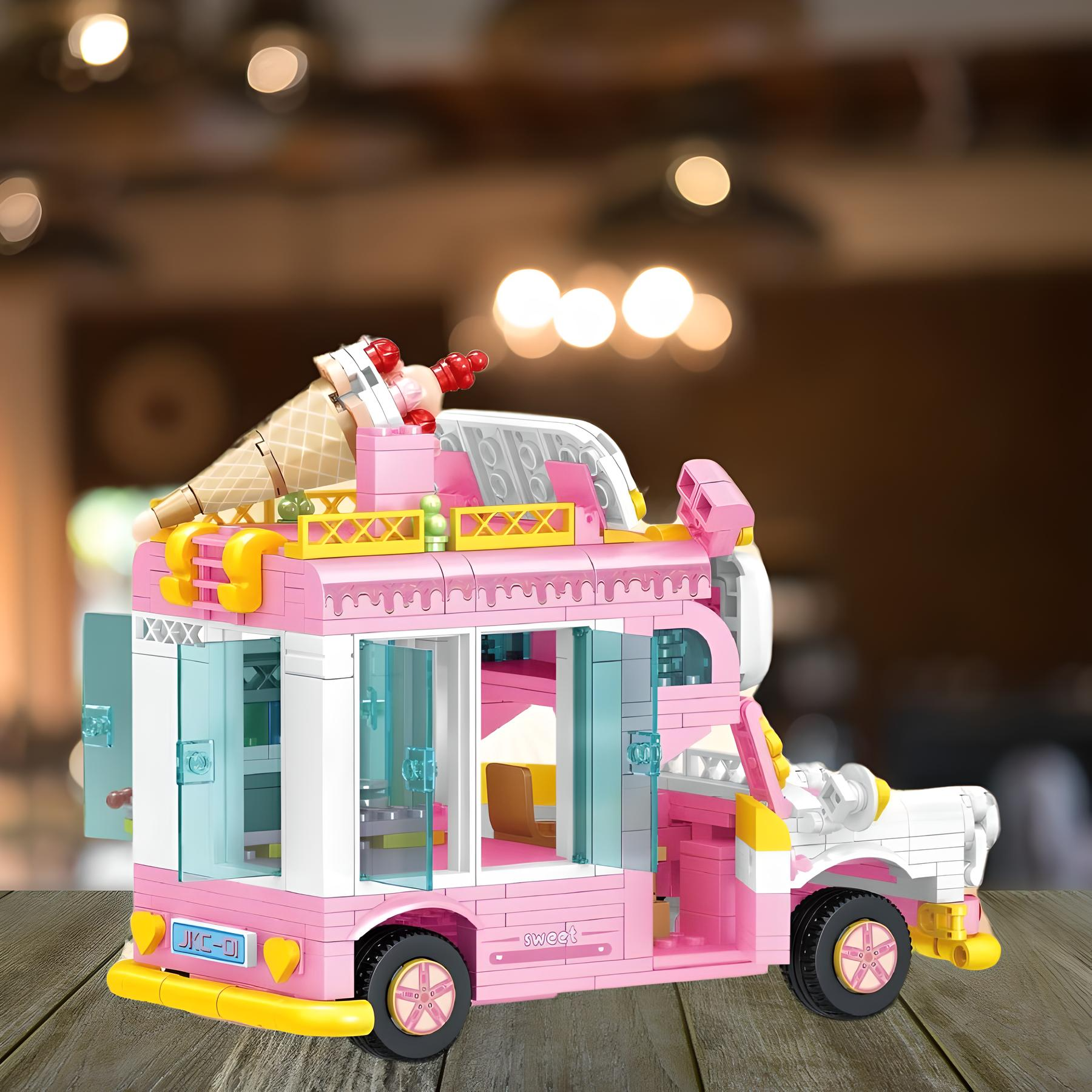 LEGO Xếp hình Xe bán Kem dành cho bé gái (600 chi tiết)_thumbnail_2