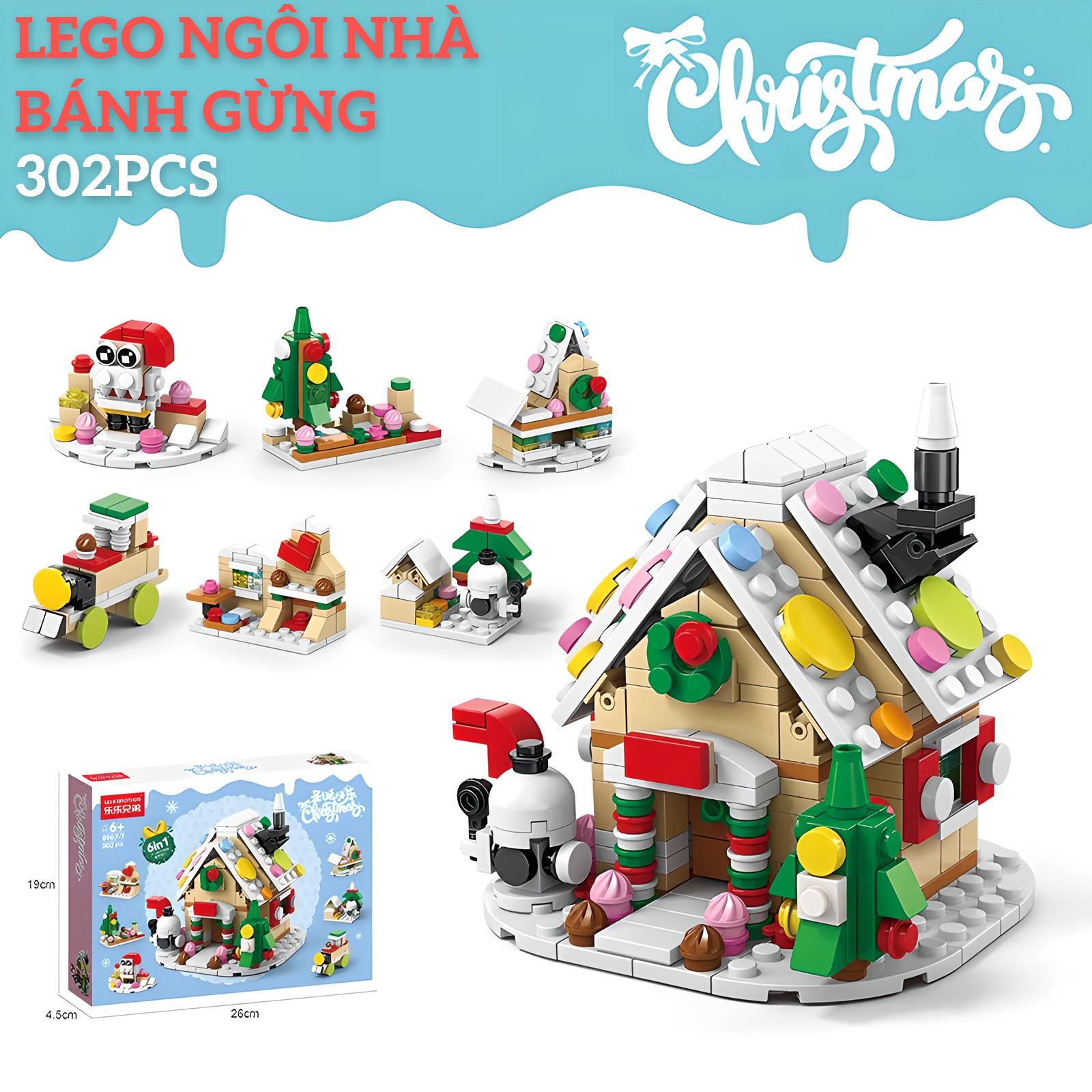 Trọn bộ 8 mô hình LEGO 𝐆𝐢𝐚́𝐧𝐠 𝐒𝐢𝐧𝐡 400 chi tiết_thumbnail_5