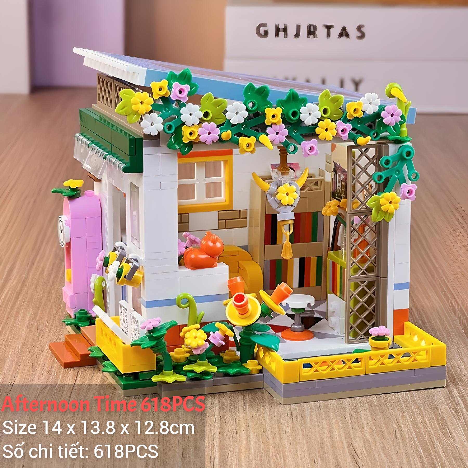 Trọn bộ LEGO Xếp hình Nhà cửa dành cho bé gái (600 chi tiết)_thumbnail_11