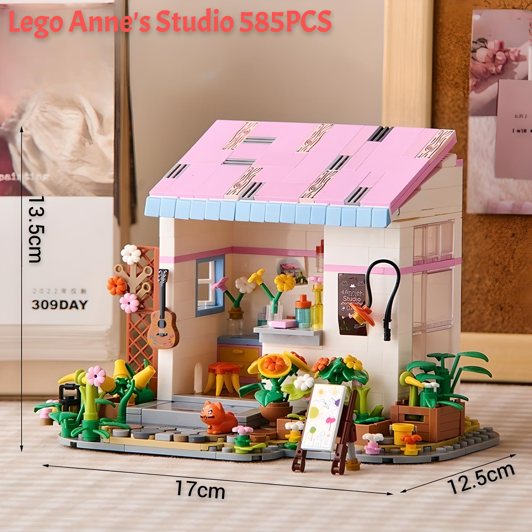 Trọn bộ LEGO Xếp hình Nhà cửa dành cho bé gái (600 chi tiết)_thumbnail_5