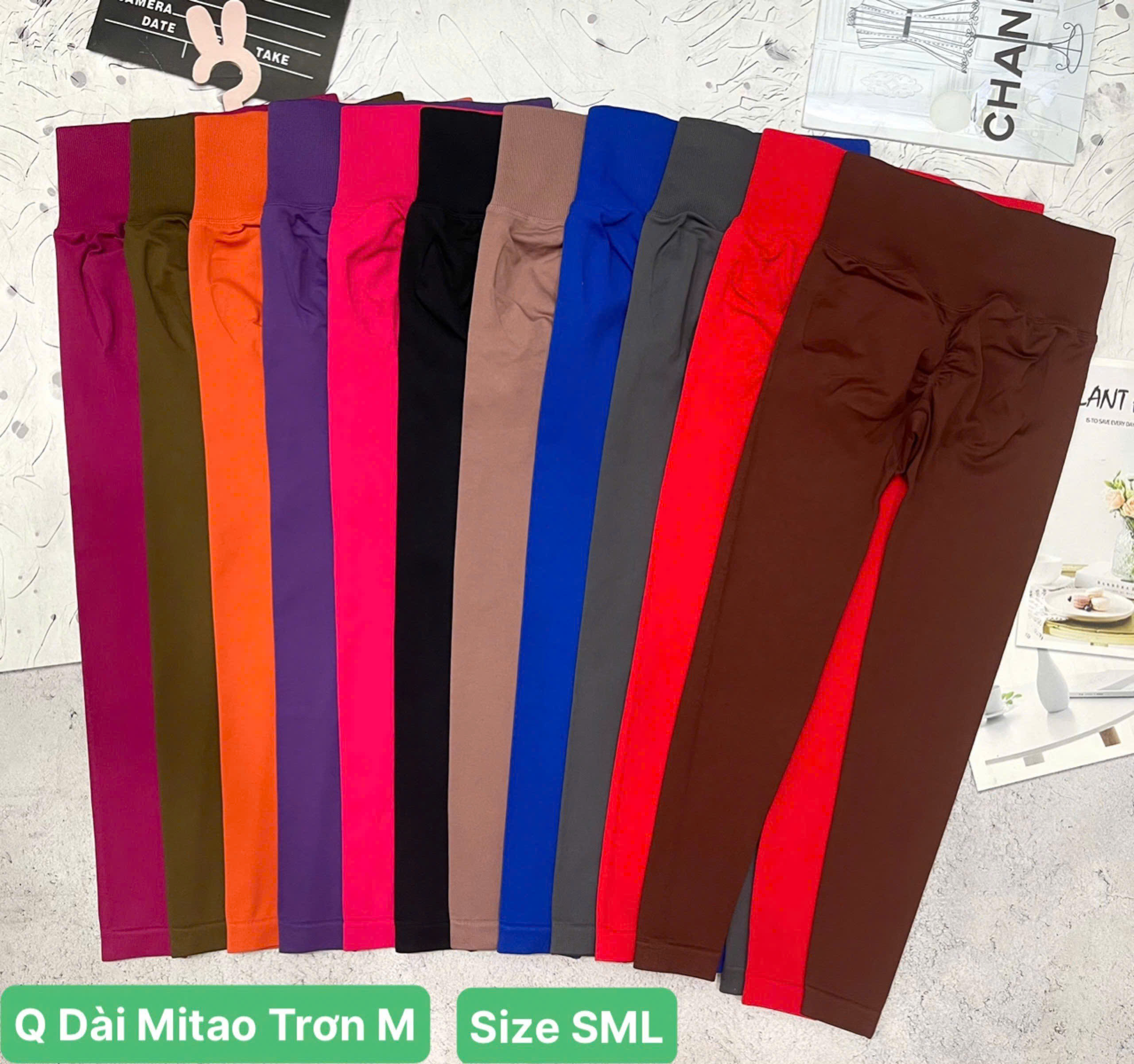 Quần Dài Thể Thao Nữ Chun Mông 12