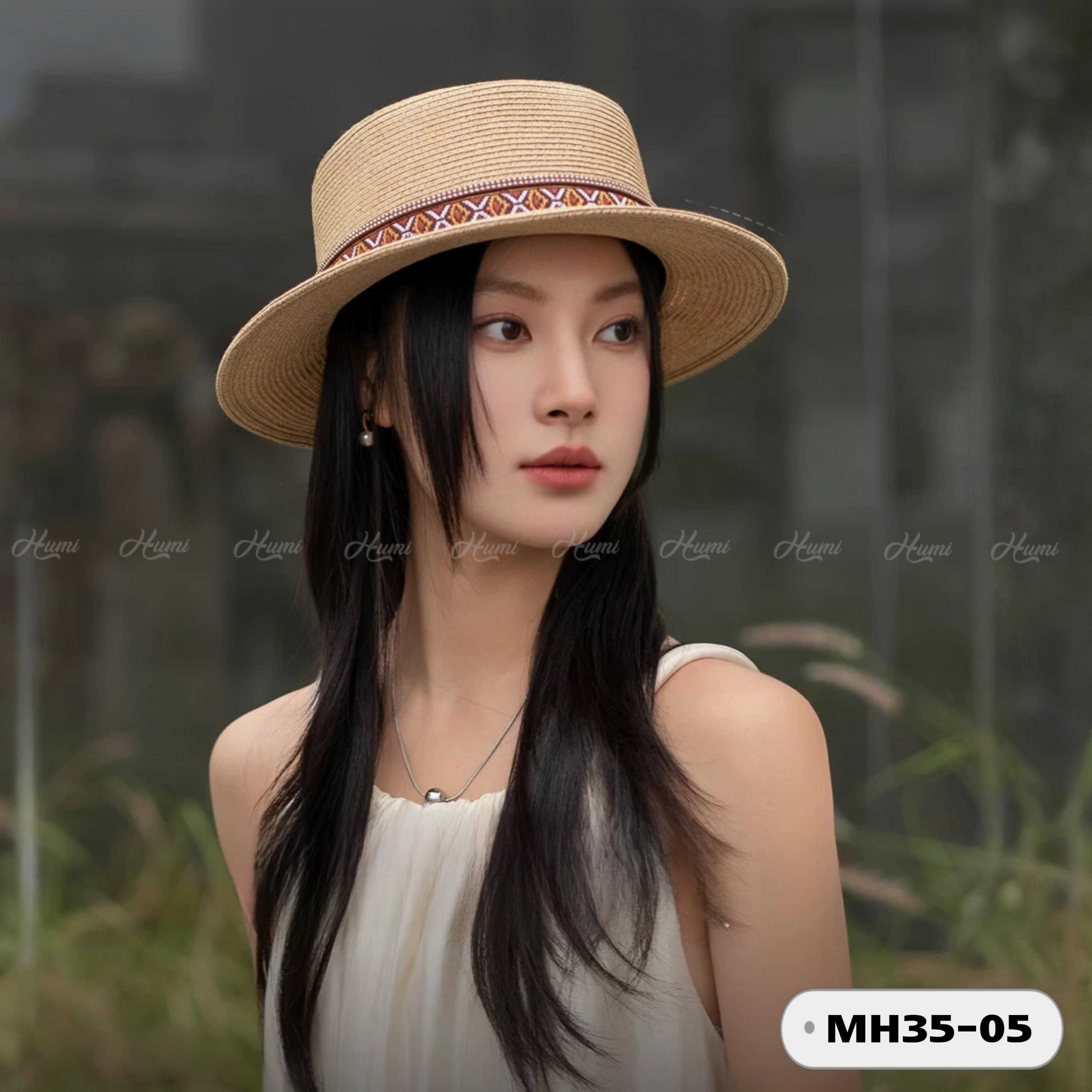 MŨ CÓI VIỀN THỔ CẨM (MH35-05)