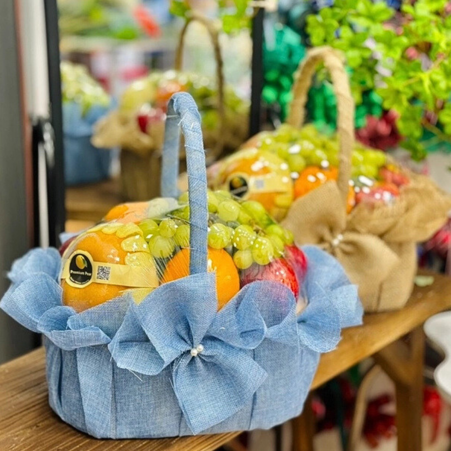 Giỏ trái cây chúc mừng - G802