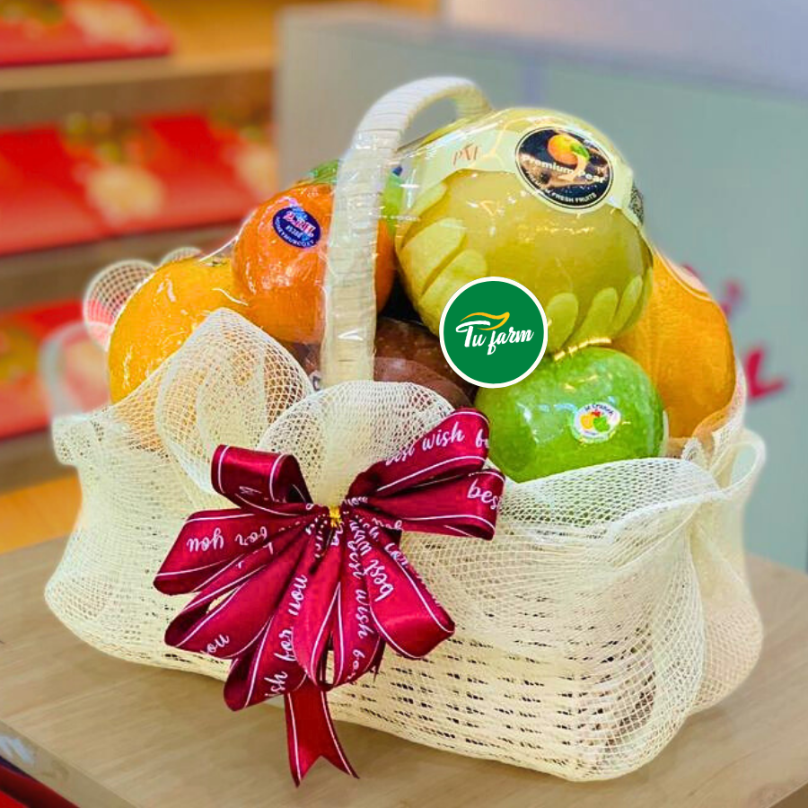 Giỏ trái cây quà tặng khai trương - G601