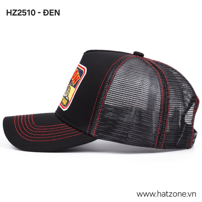 Mũ lưỡi trai trucker nửa lưới Motorcross Team #HZ2510_thumbnail_12