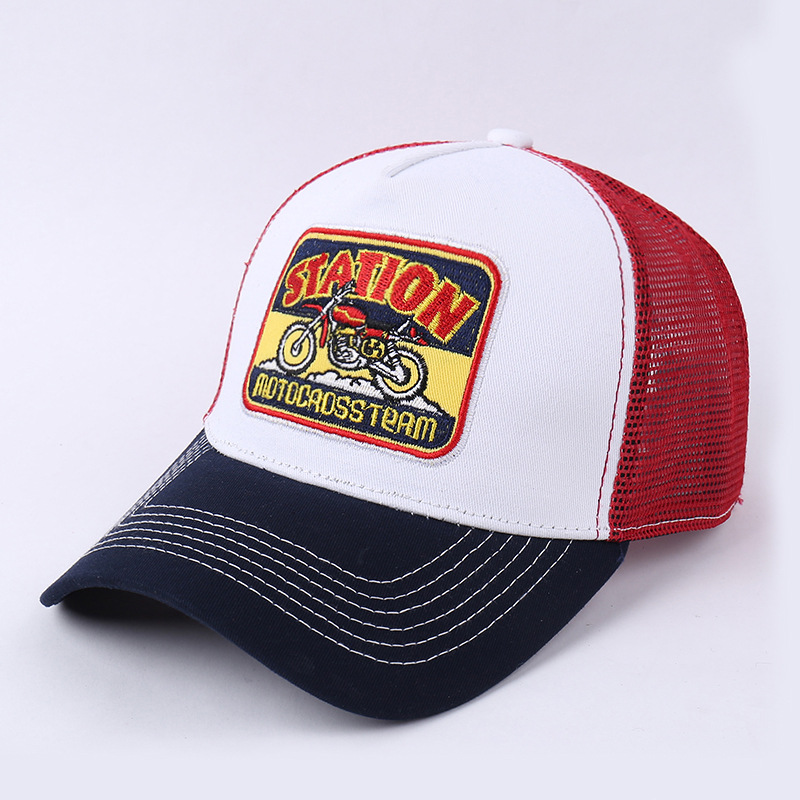 Mũ lưỡi trai trucker nửa lưới Motorcross Team #HZ2510_thumbnail_10