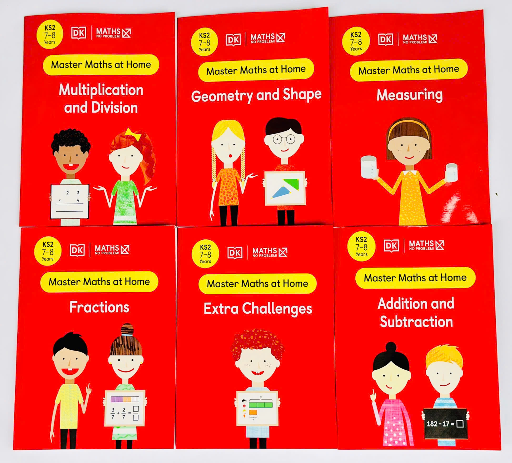 Bộ 6 cuốn Master Maths at Home KS2 dành cho bé 7-8 tuổi_thumbnail_0